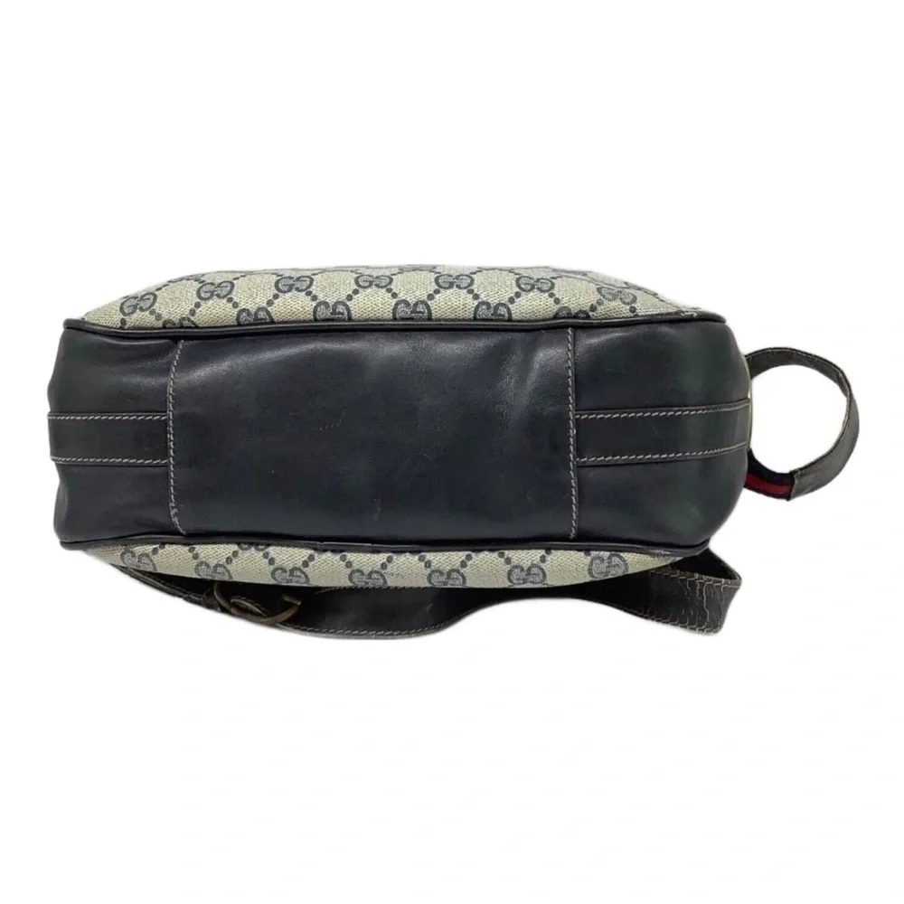 Gucci Black and Cream Shoulder Bag - Picture 5 of 11